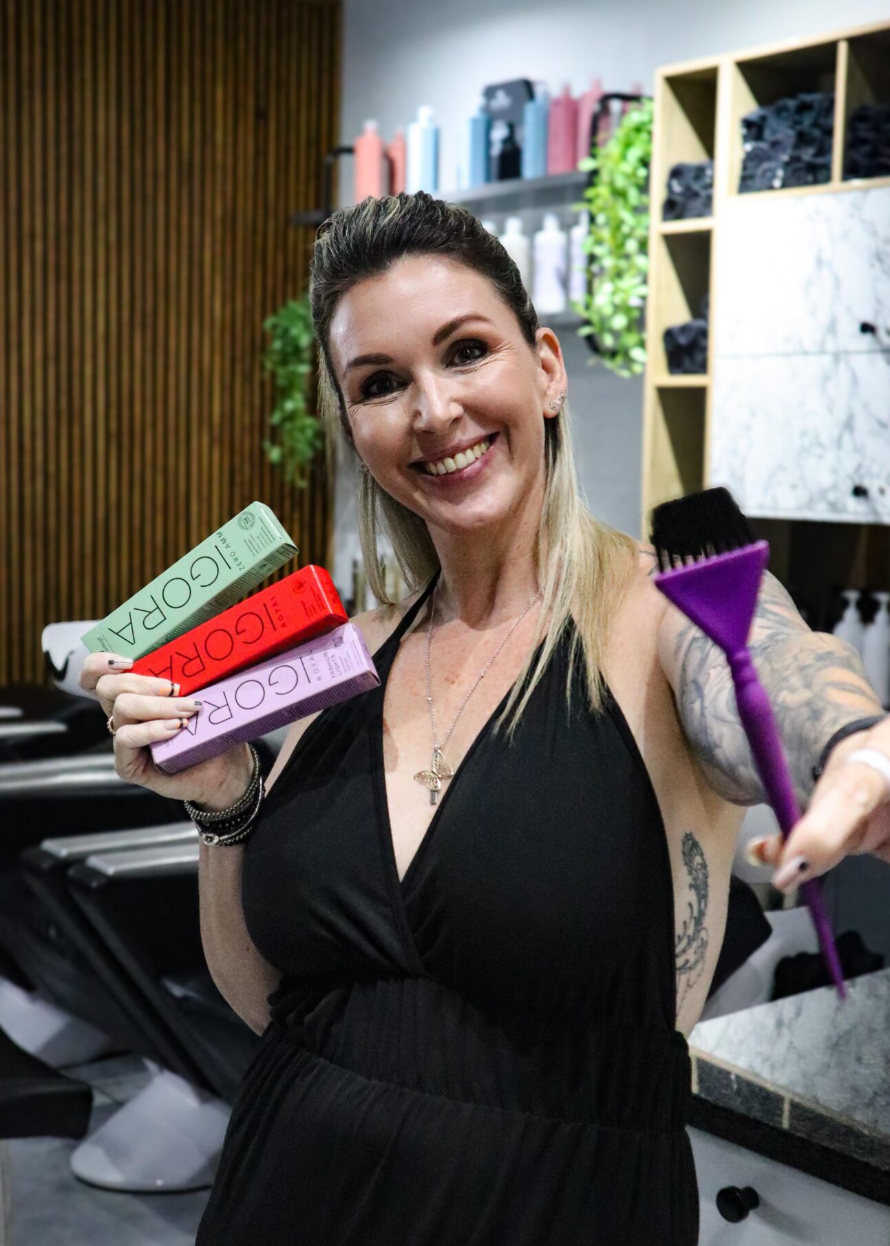 Debbie Debbie 1 scaled | Debbie Le Roux "The Boss Lady" | Haircare Products